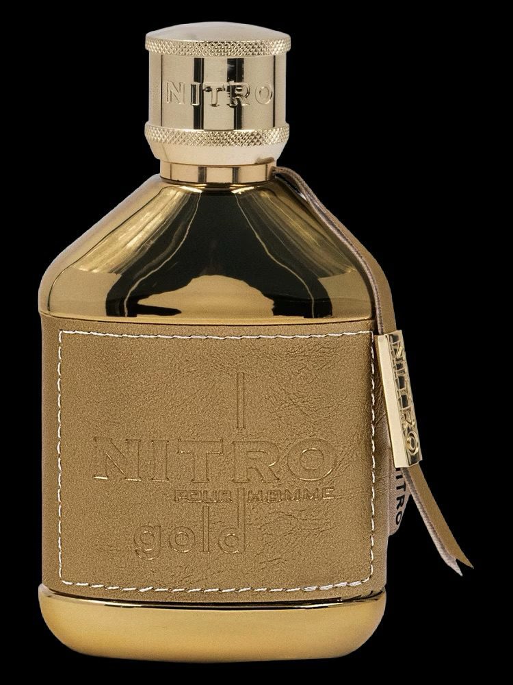 Nitro Gold fragrance bottle